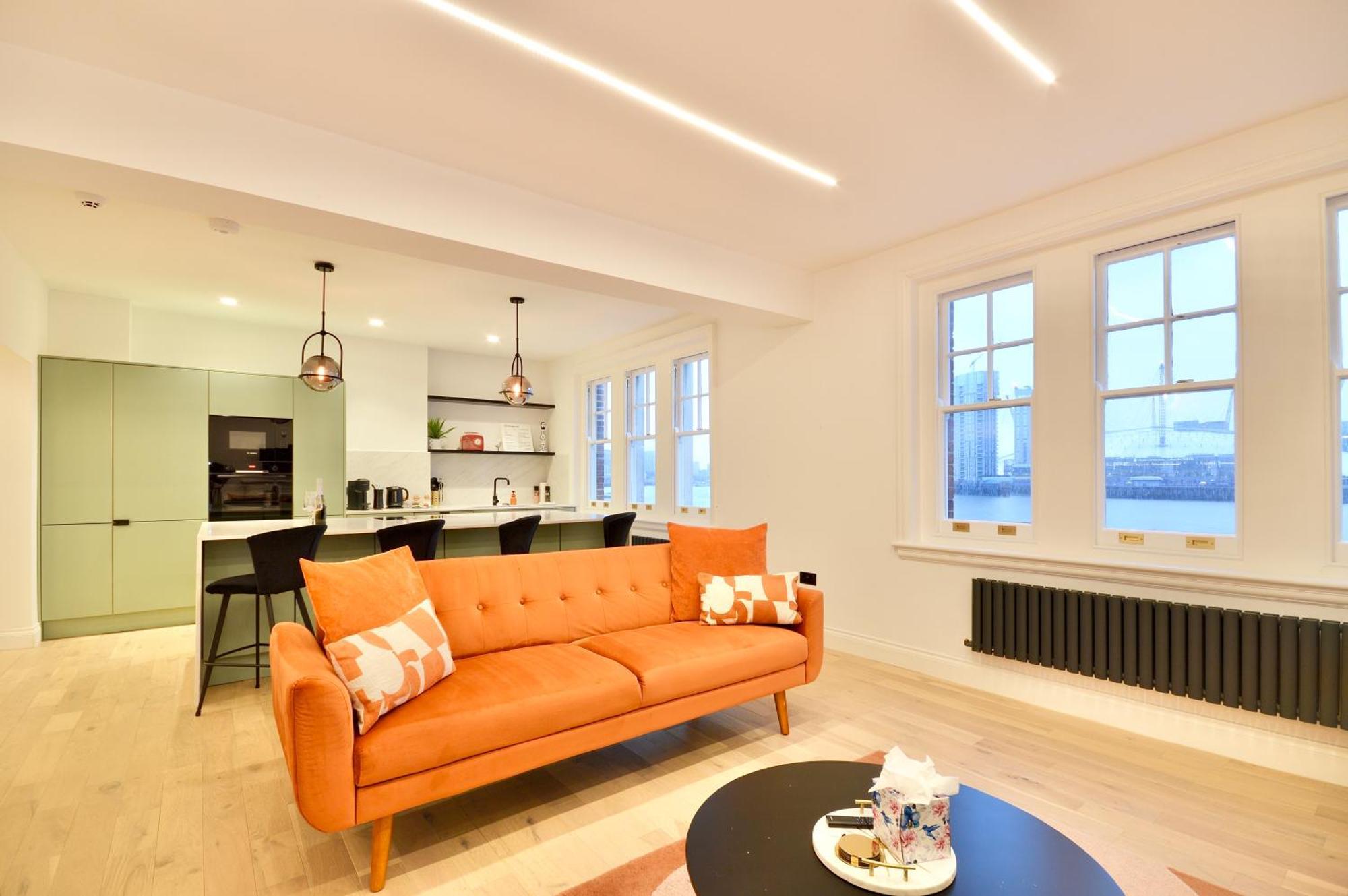Newly Refurbished W/ River Views London Exteriör bild